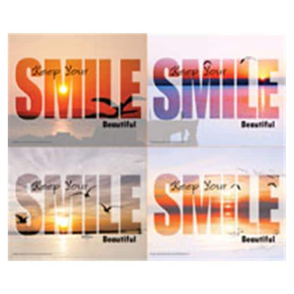Laser 4-Up Recall Cards Smile Beautiful 8.5 in x 11 in 200/Pk product image