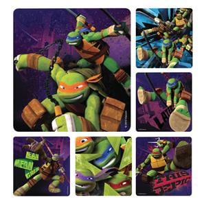 Stickers Teenage Mutant Ninja Turtles Assorted 100/Rl