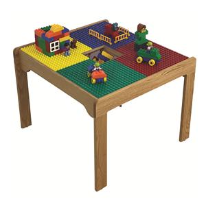 Builder Block Table Wood Ea