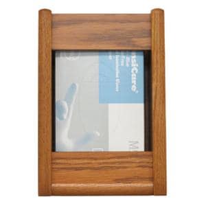 Wood Glove Wall Rack Rectangle Ea
