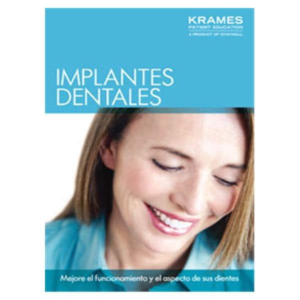 Booklet Understanding Dental Implants 16 Pages Spanish Ea