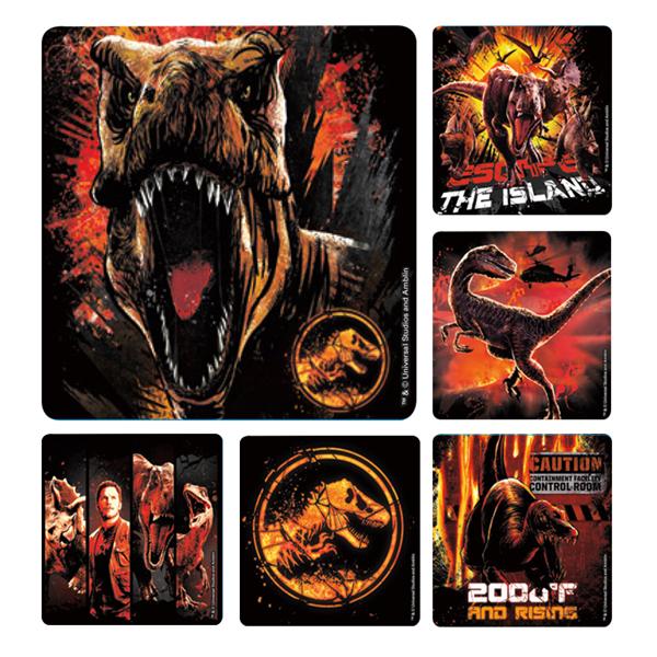 Stickers Jurassic World 2 Assorted 100/Rl product image