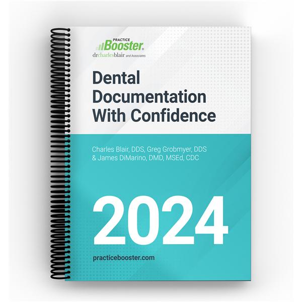 Dr. Charles Blair DDWC2024 Dental Documentation with Confidence Book