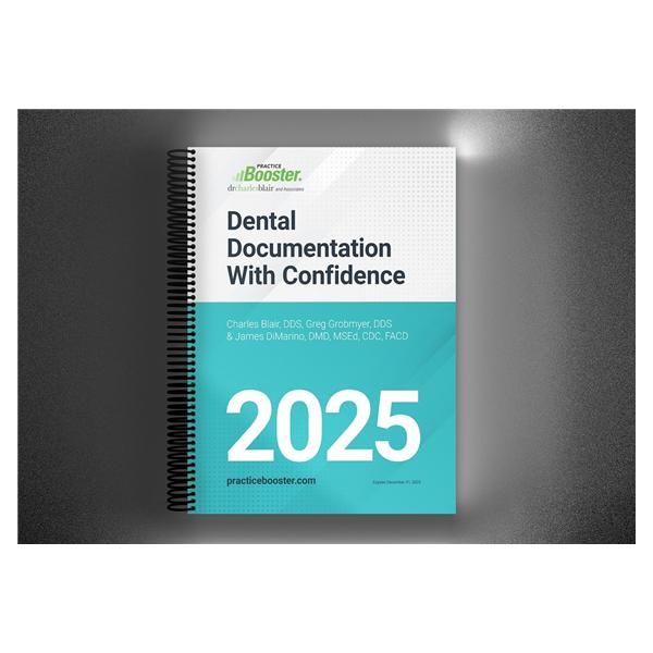 Dr. Charles Blair Book Dental Documentation with Confidence 2025 Ea product image