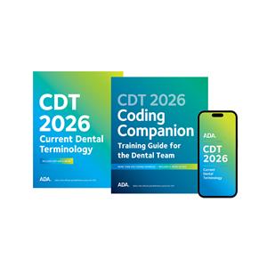 American Dental Association Coding Book & Ebook 2026 With Companion Guide Ea