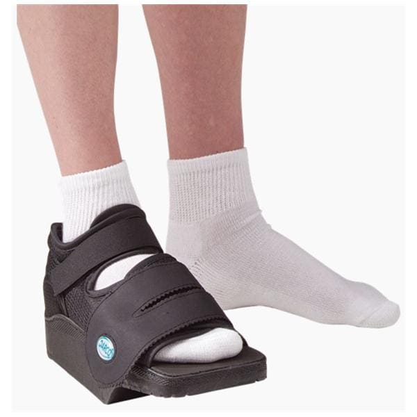 Darco OrthoWedge Post-Op Shoe Adult Black Small Men 6-8 / Women 7.5-10