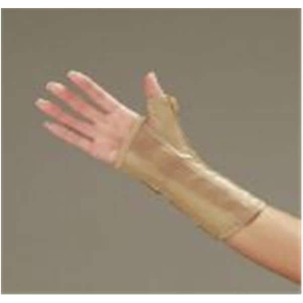 Splint Thumb Size 7" Large Leatherette Left