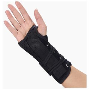 Splint Wrist/Forearm Size X-Large Suede Leatherette 8" Right
