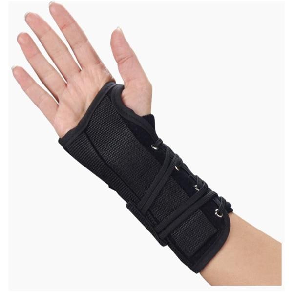 Splint Wrist/Forearm Size Medium Suede Leatherette 8" Left