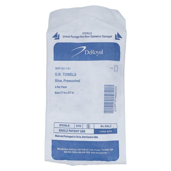 Towel O.R. Blue Sterile