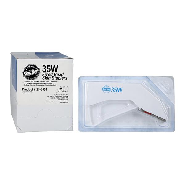 Premium Skin Stapler Plastic 6/Bx, 4 BX/CA