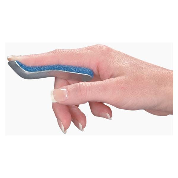 Gutter Splint Finger Aluminum/Foam 7x0.875" Ambidextrous