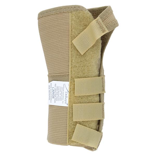 Splint Wrist Size Large Cotton/Elastic 6" Left
