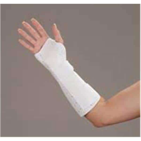 Splint Wrist Size Medium Leatherette 8" Left