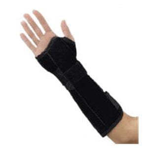 Splint Wrist/Forearm Size Small Suede Leatherette 11" Right