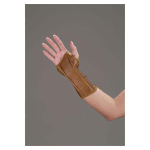 Splint Wrist Size Medium Leatherette 8" Right