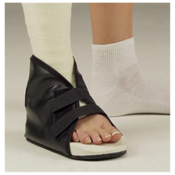 E-Z Walk Cast Boot Vinyl Upper Black Large