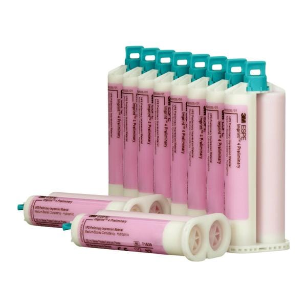 3M™ Imprint™ 4 Preliminary Alginate Alternative 50 mL Rglr St Regular Body 10/Pk