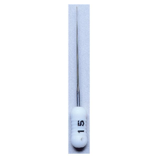 Finger Plugger 25 mm Size 15-40 Astd Stainless Steel / Plastic Handle White 6/Pk