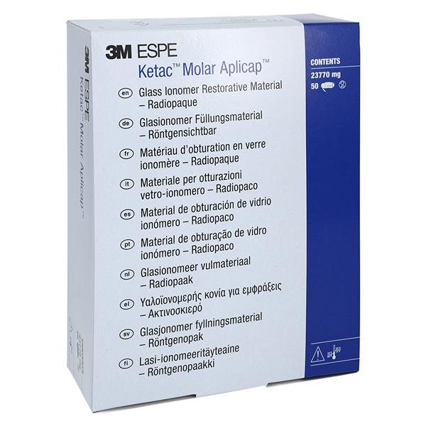 3M Ketac Molar Glass Ionomer Composite Aplicap Capsule Asrtd Shds Rfl 50/Bx - 3M Ketac Molar Glass Ionomer Composite Aplicap Capsule Asrtd Shds Rfl 50/Bx - Image 1