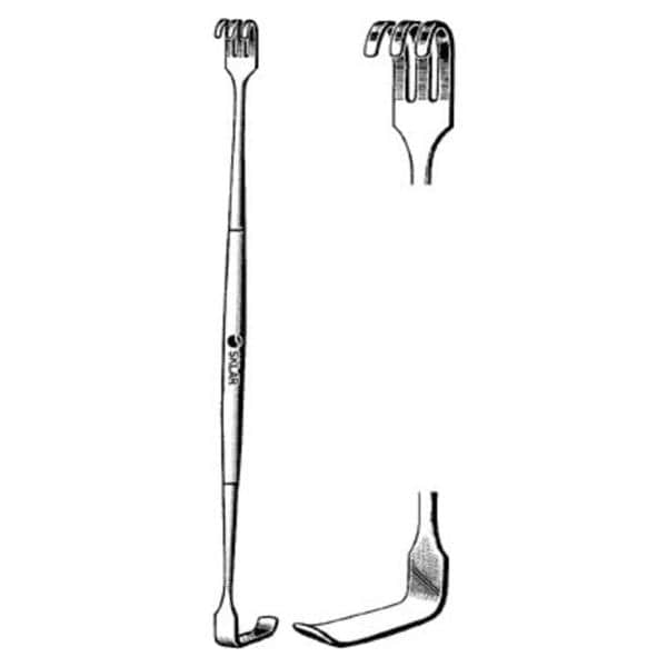 Senn Double Ended Retractor Stainless Steel Ea