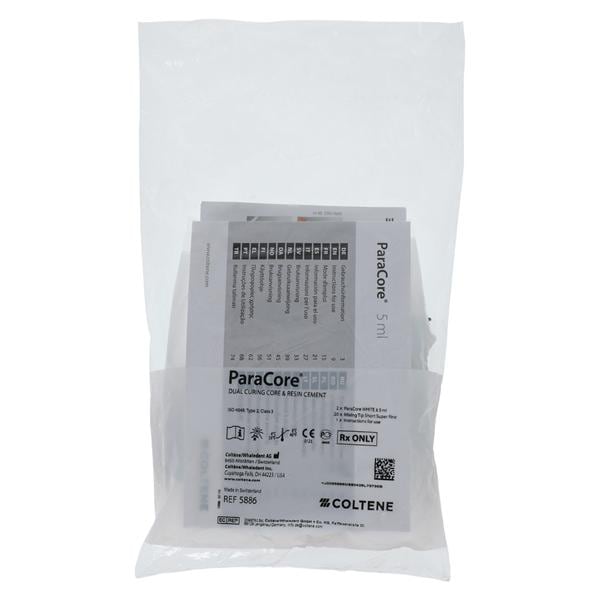 ParaCore Core Buildup 5 mL White Syringe Refill