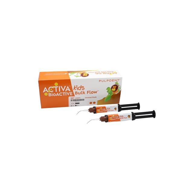 Activa Kids BioACTIVE Bulk Flow Bulk Fill Composite Univ ShadeFusion Twn Pk Ea