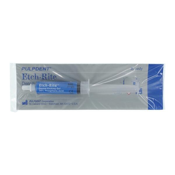 EtchRite ET6 Syringe Etching Gel Henry Schein Dental