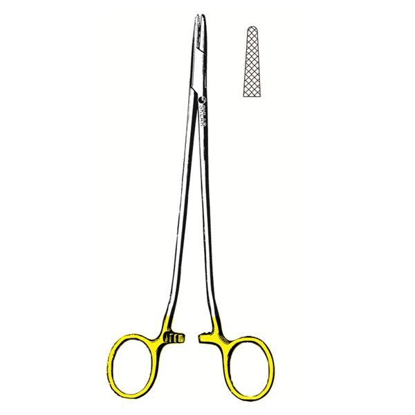 Sarot Needle Holder Serrated Jaw 10-1/2" Tungsten Carbide Ea