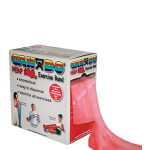 CanDo Perf Exercise Band 5' Red Light Resistance
