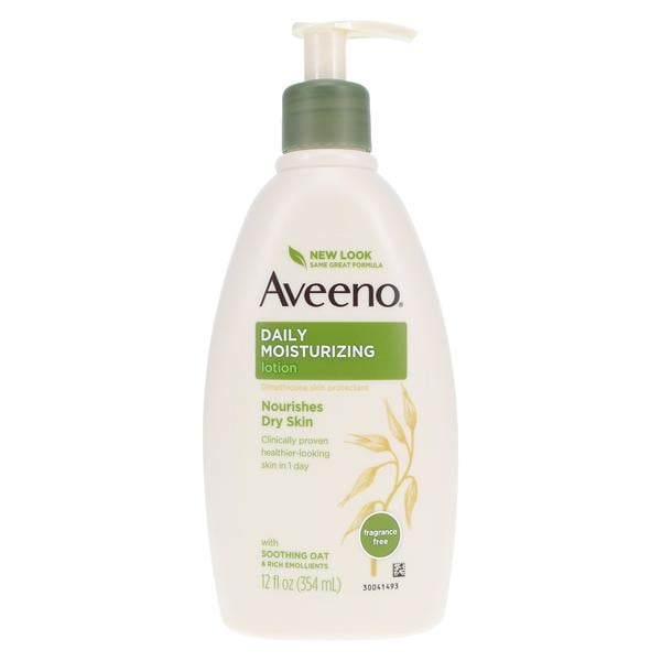 Aveeno Daily Moisturizing Lotion Dimethicone Fragrance Free 12oz/Bt