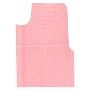 Fabri-Soft Exam Cape 30 in x 21 in Mauve Disposable 100/Ca