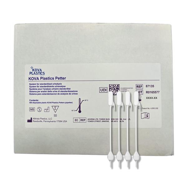 KOVA Plastics Urinalysis Pipette 500/Bx