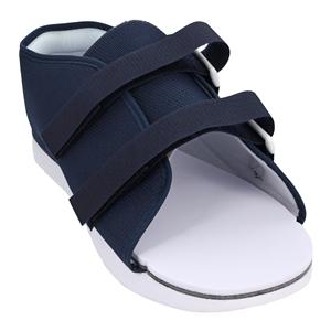 Aegis Post-Op Shoe Canvas Upper Navy Large Men 10.5-12