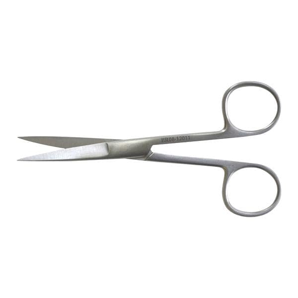 Operating Scissors Straight 4-1/2" Stainless Steel Non-Sterile Reusable Ea