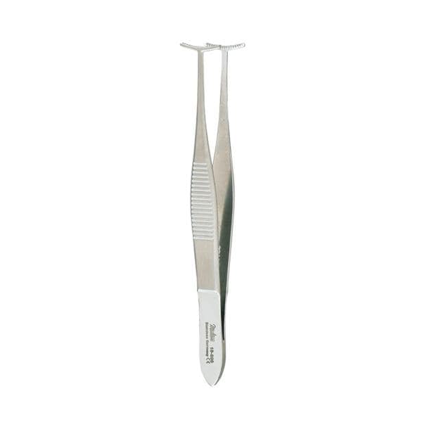 Green Fixation Forcep T Shape 4" Autoclavable EA