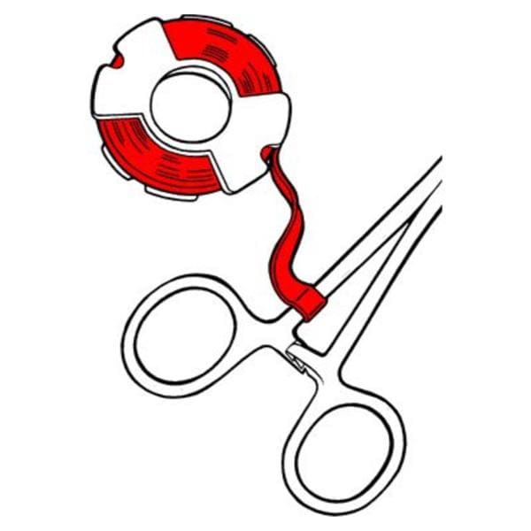 Instrument ID Tape Red 300'x1/4" 1/Rl