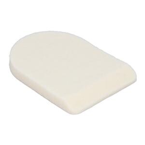 Orthopedic Lift Pad Heel Wool/Felt 2.5