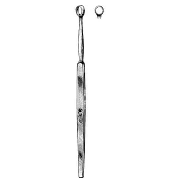 Fox Dermal Curette Stainless Steel Non-Sterile Reusable Ea