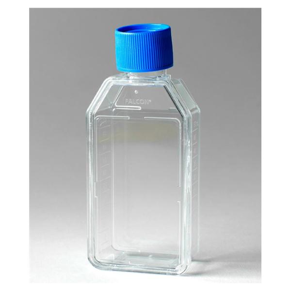 Falcon Cell Culture Flask Polystyrene 50mL Rectangular Canted Neck 25cm 100/Ca