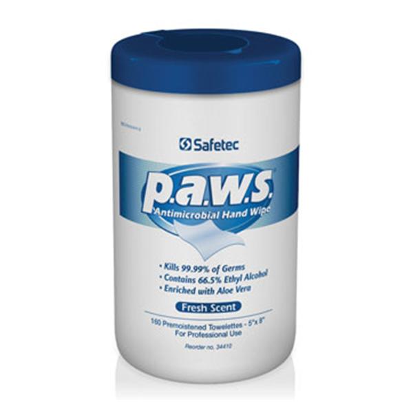 antibacterial dog paw wipes