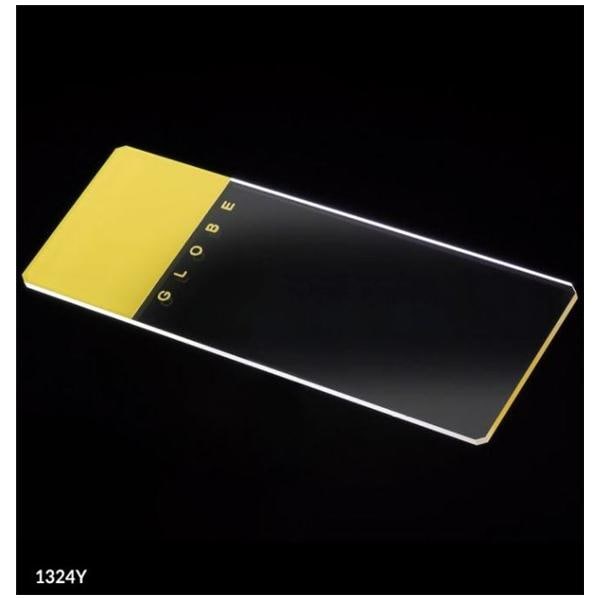 Frosted Microscope Slide 25x75mm Yellow 20Bx/Ca