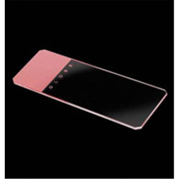 Frosted Microscope Slide 25x75mm Pink 20Bx/Ca