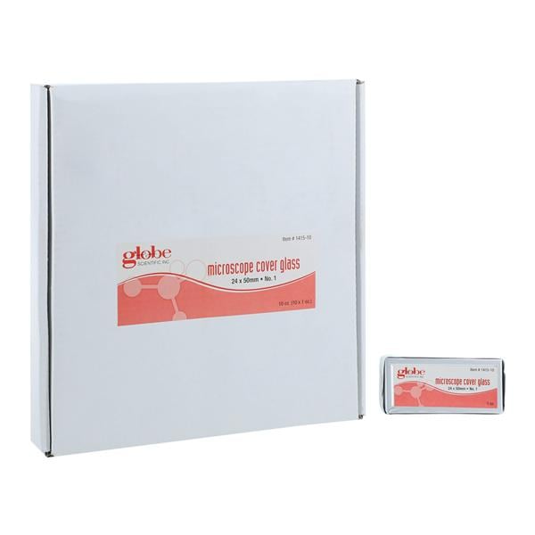 Microscope Cover Glass 24x50mm #1 10/Bx