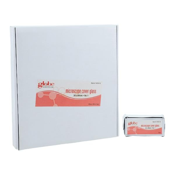 Microscope Cover Glass 24x60mm #1 10/Bx