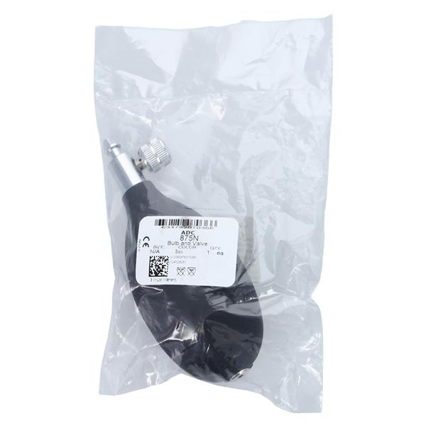 ProPlus Inflation Bulb/Valve Blk LF For Most Anrd/Mrcry BP Instrmnt Ea