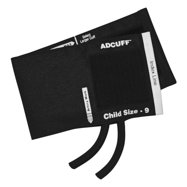 Diagnostix Adcuff Blood Pressure Cuff & Bladder 9 Blk LF f/ Plm Styl Instrmnt Ea