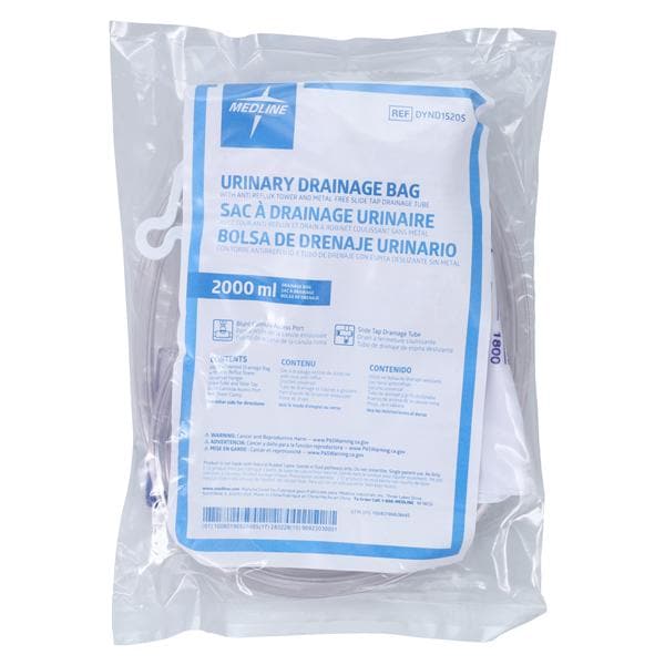 Urinary Drainage Bag 2000cc Disposable Anti-Reflux Tower