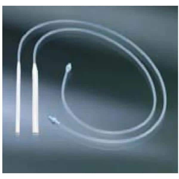 Silicone Wound Drain Hubless Flat Tip Full Perforated