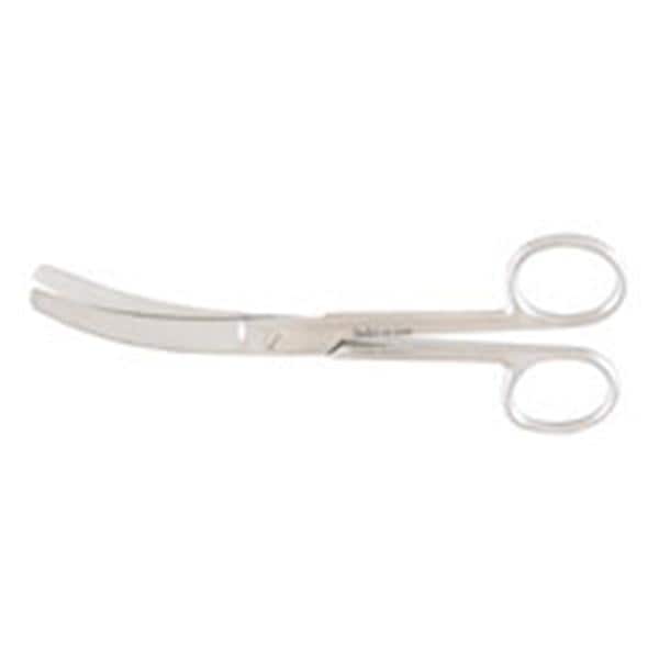 Busch Surgical Scissors Curved On Side 6-1/2" Stainless Steel EA